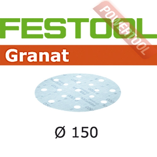 Шлифовальный круг FESTOOL Granat STF D150/48 P500 GR/100