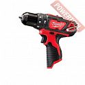 Аккумуляторная ударная дрель-шуруповерт MILWAUKEE M12 BPD-0