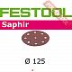 Шлифовальный круг FESTOOL Saphir STF D125/90 P50 SA/25