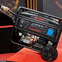 Бензиновый генератор A-iPower Lite AP6500E с блоком АВР 400 В и транспортировочным комплектом S