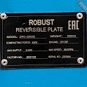 Виброплита реверсивная дизельная ROBUST CPC-330DE