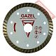 Диск алмазный по строительным материалам 230х22,23х2,6х8 мм СПЛИТСТОУН Master Gazel Turbo 73439