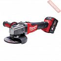 Аккумуляторная угловая шлифмашина MILWAUKEE M18 CAG-115X-502X FUEL