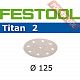 Шлифовальный круг FESTOOL Titan 2 STF D125/90 P150 TI2/100