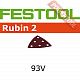 Шлифовальные листы FESTOOL Rubin 2 STF V93/6 P60 RU2/50