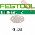 Шлифовальный круг FESTOOL Brilliant 2 STF D125/90 P150 BR2/100