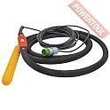 Вибратор глубинный высокочастотный 42 В 4,5 м без встроенного преобразователя АГРЕГАТ V-MAX-50-4.5