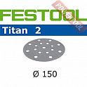 Шлифовальный круг FESTOOL Titan 2 STF D150/16 P180 TI2/100