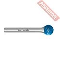 Борфреза твердосплавная с покрытием Blue-Tec форма D 6х5,4х6х50 мм насечка HP-1 KARNASCH 11.5037-055