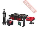 Лазерный уровень построитель плоскостей MILWAUKEE M12 3PLSKIT-401P
