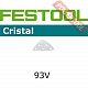 Шлифовальные листы FESTOOL Cristal STF V93/6 P60 CR/10