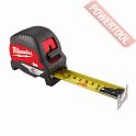 Рулетка измерительная 5 м 30 мм с метрической шкалой MILWAUKEE Premium Magnetic Gen IV 5 м