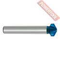 Зенковка по металлу HSS-XE Blue-Tec 120 градусов 6,3 мм цилиндрический хвостовик LENZ LZSK-88063 F