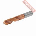 Сверло спиральное по металлу TCT TiSiN 3,1х25х50 мм цилиндрический хвостовик RODMIX 10203125050
