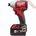 Аккумуляторный импульсный ударный шуруповерт MILWAUKEE M18 BLID-502C