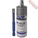Коронка алмазная по керамограниту 6х40 мм Hex 1/4 с воском KEOS Pro DC06SKT
