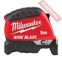 Рулетка измерительная 5 м 35 мм с метрической шкалой MILWAUKEE Premium Wide Blade Magnetic Gen II 5 м