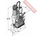 Магнитный сверлильный станок FEIN KBM 65 UQW